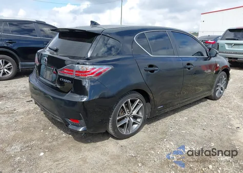 2016 Lexus Ct 200H from USA, damaged, VIN JTHKD5BH6G2263698
